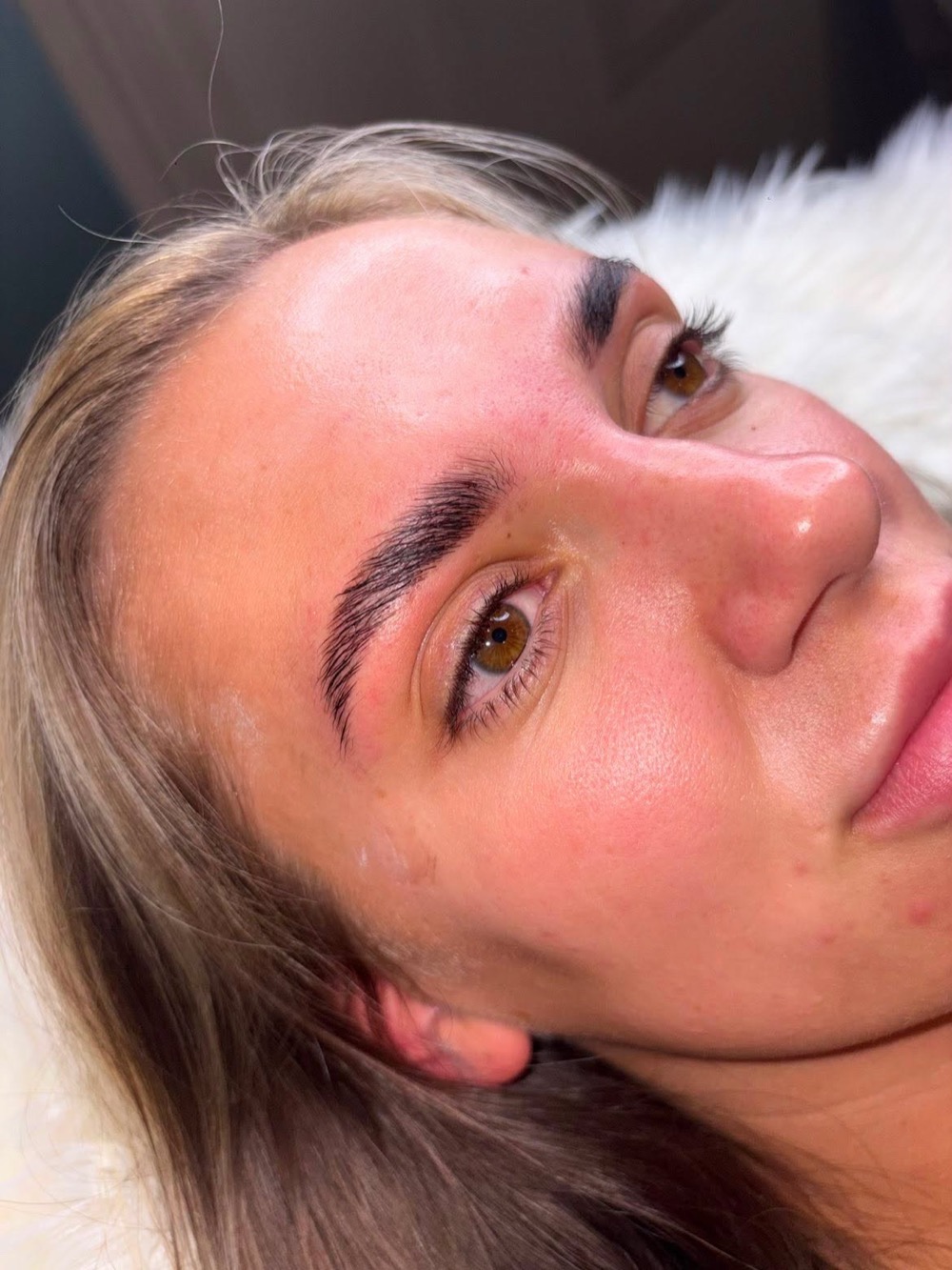 Client brow transformation by The Missy Edit